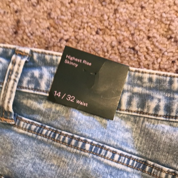 Wild fable highest rise skinny button fly jeans NWTs Sz 14/32 - Picture 11 of 11